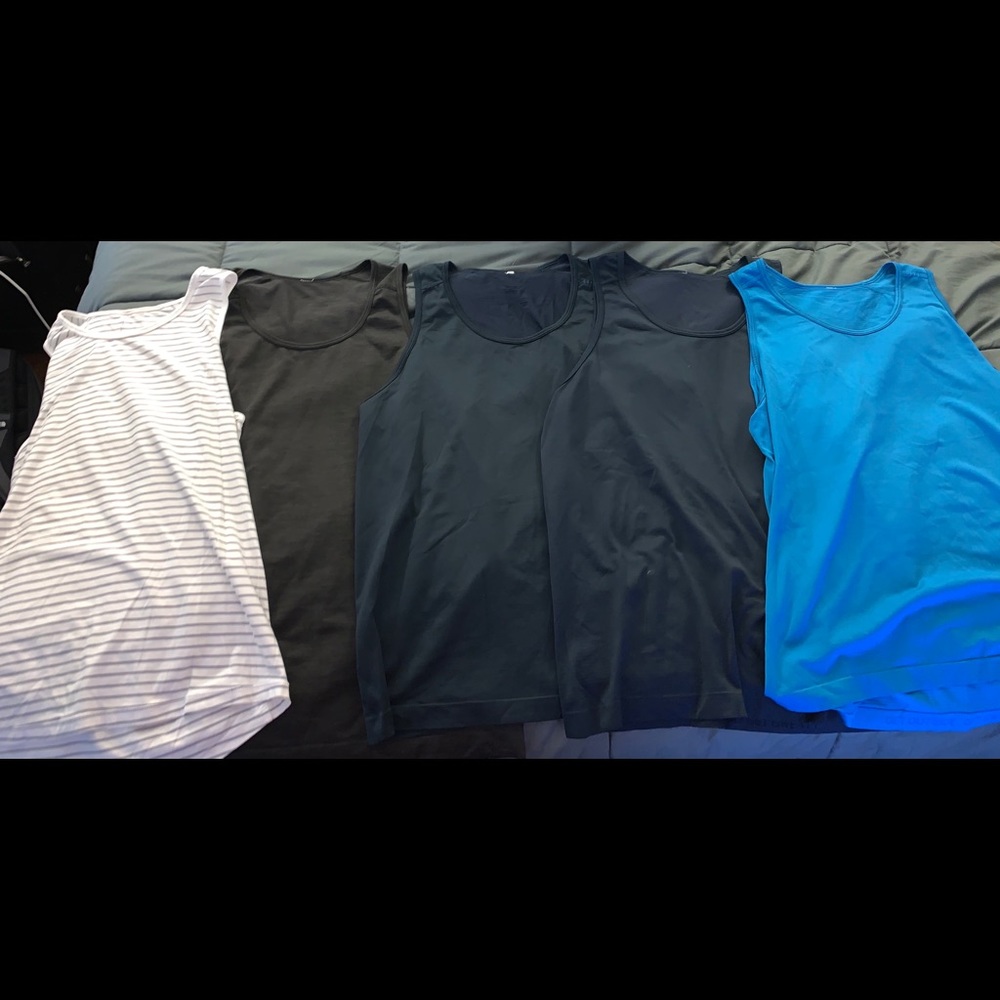 5 Lululemon Tanks (bundle)